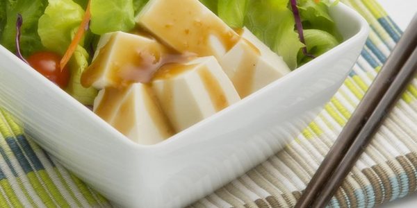 สลัดเต้าหู้ญี่ปุ่น Tofu Veggie Salad