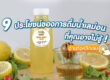 9 ประโยชน์เลม่อน