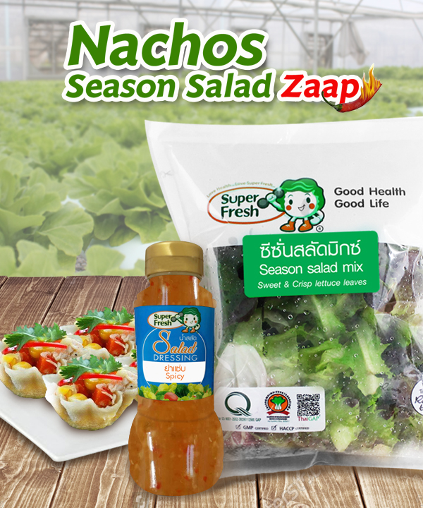 Nachos Sesaon Salad Zaap