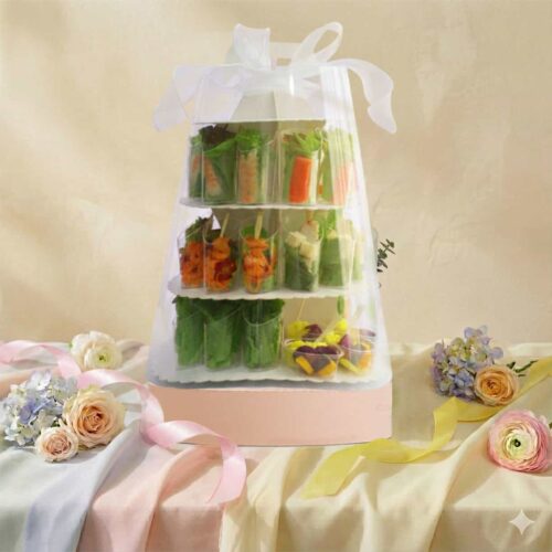 กระเช้าปีใหม่ กระเช้าของขวัญ กระเช้าเพื่อสุขภาพ Wellness Celebration Tower 2026